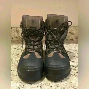 Rockrooster Steel Toe Leather Waterproof Boots Size 8
